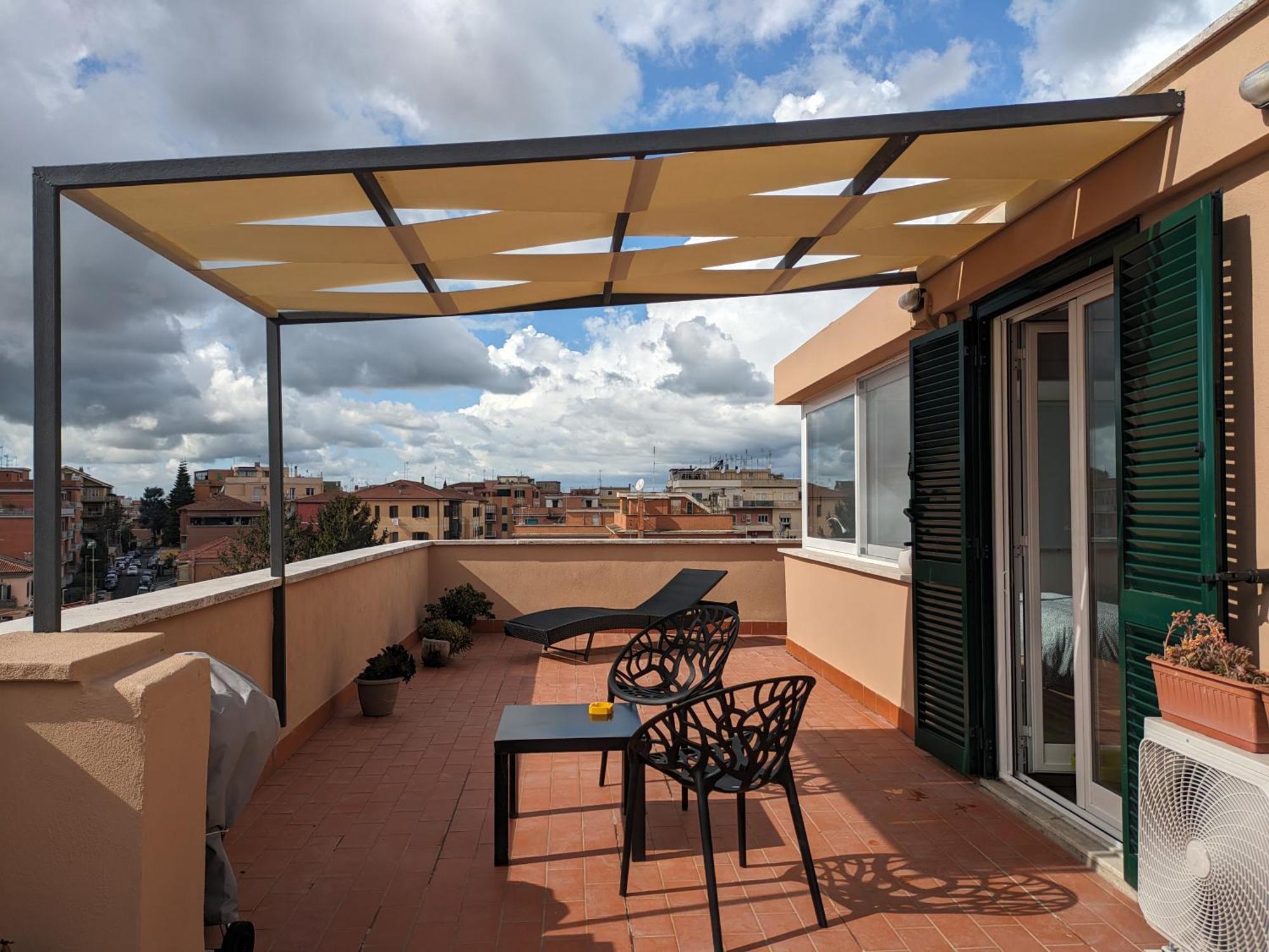 Casetta Sole, Superattico Con Terrazzo Vicino San Pietro, New Rom Exterior foto
